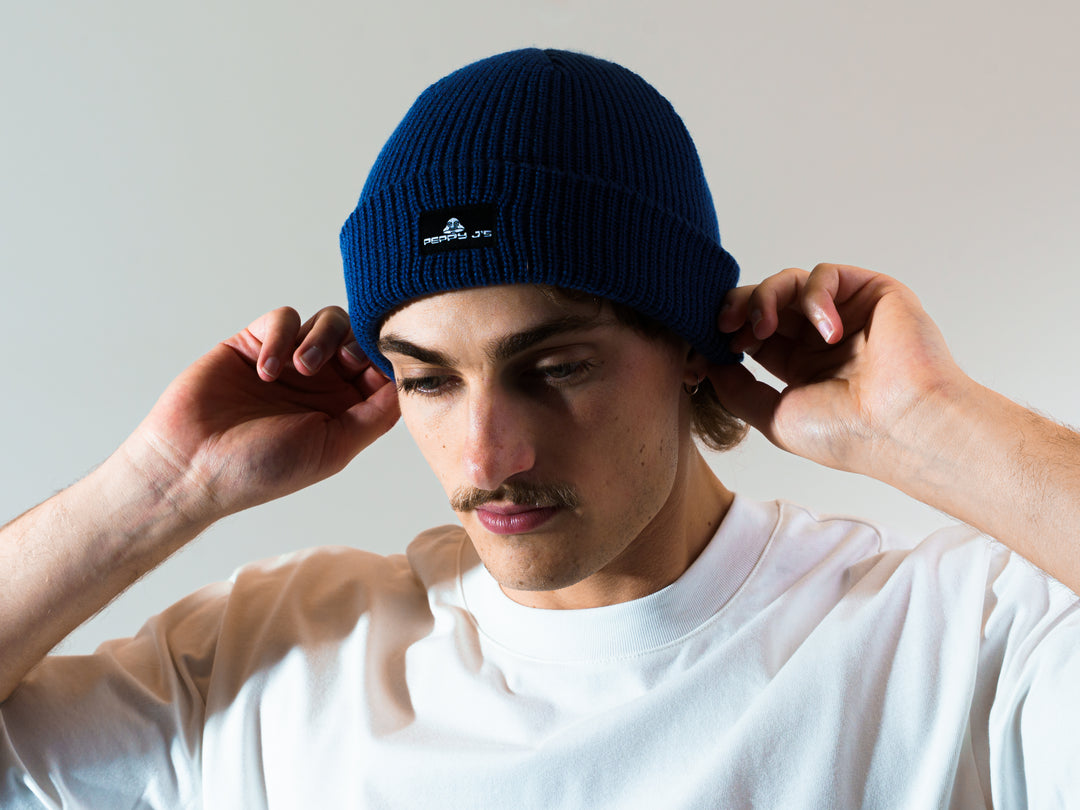 Classic Blue Beanie
