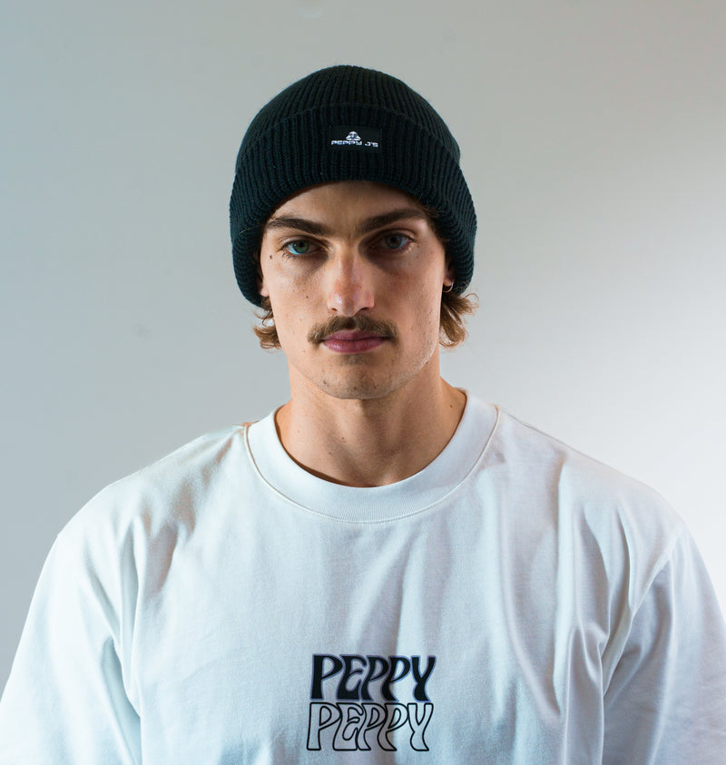 Classic Black Beanie