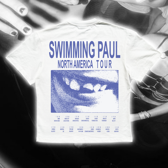 White Swimming Paul T-shirt