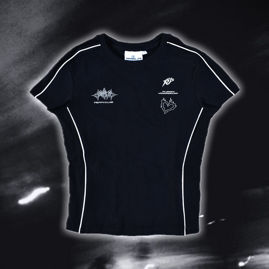 Strip Baby Tee