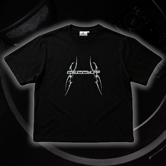 Black Boxy Cybersigilism Tee