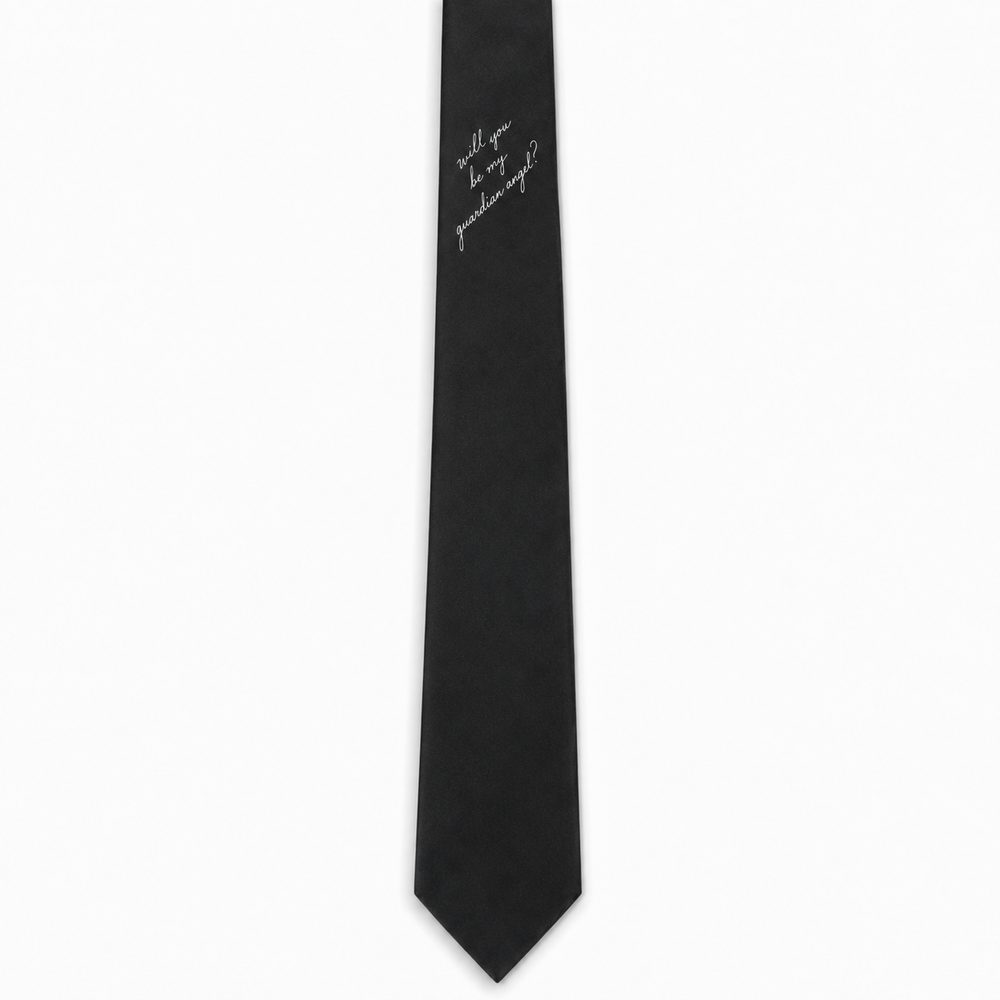 "Will you be my Guardian Angel?" Neck Tie