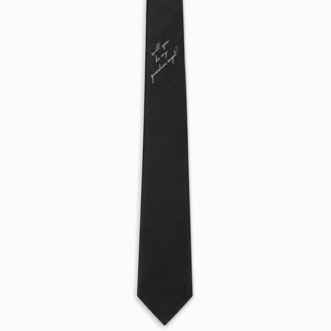 "Will you be my Guardian Angel?" Neck Tie