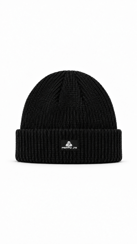 Classic Black Beanie