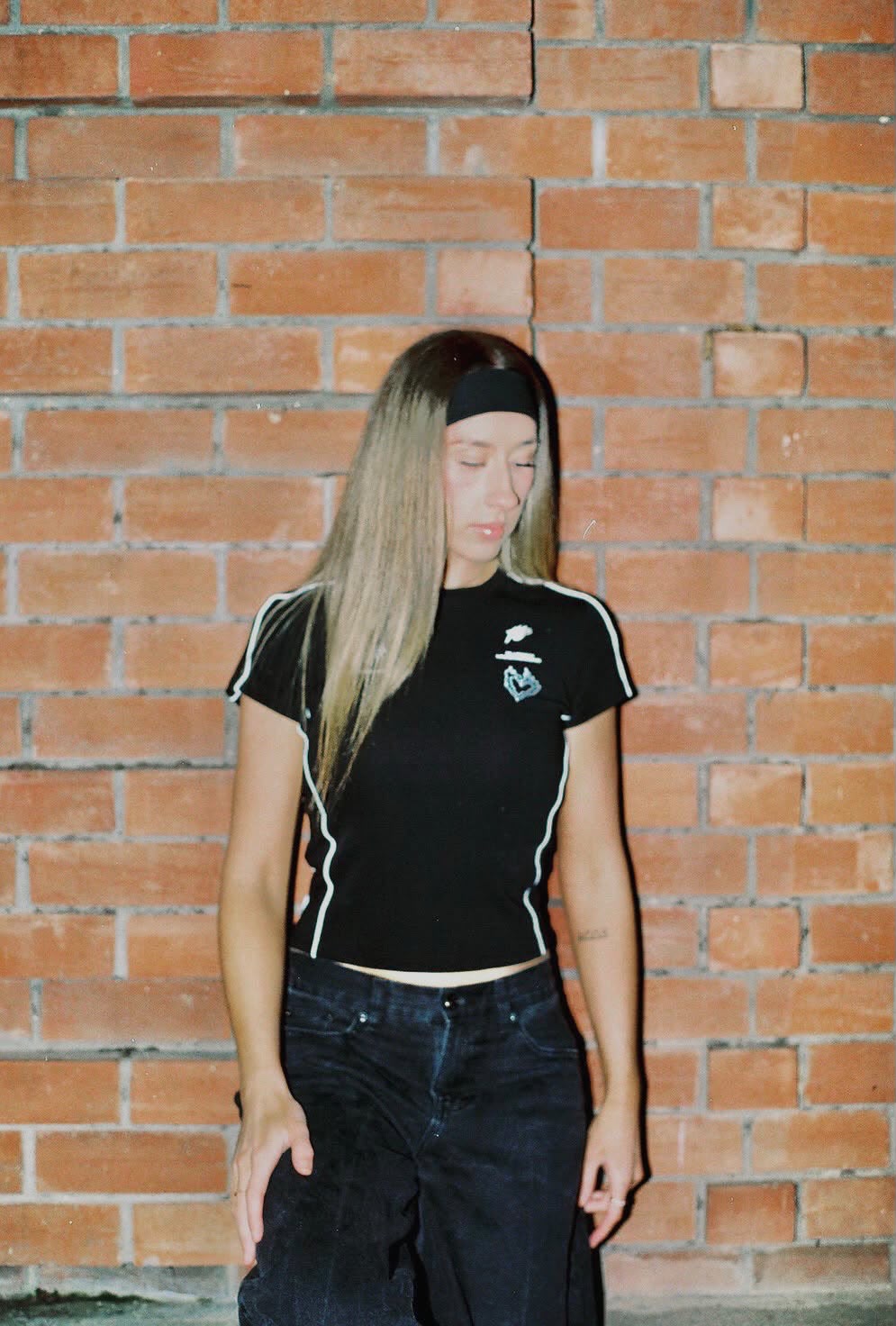 Strip Baby Tee