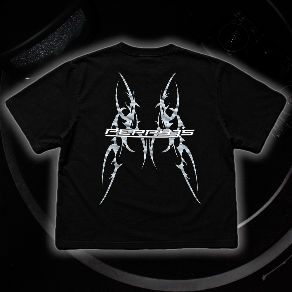 Black Boxy Cybersigilism Tee