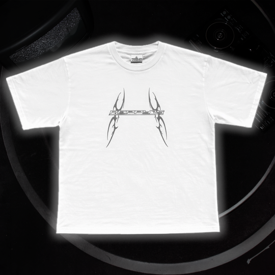 White Boxy Cybercigilism Tee