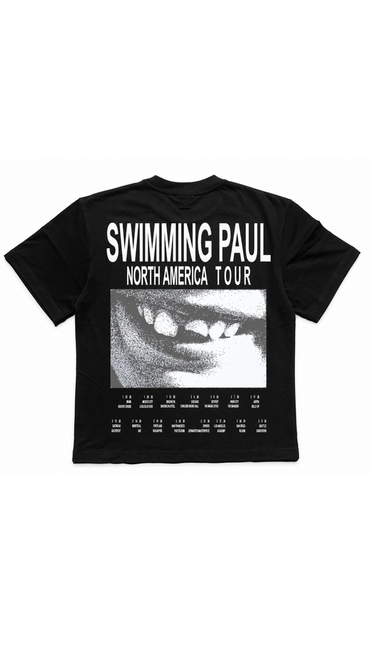 Black Swimming Paul T-shirt